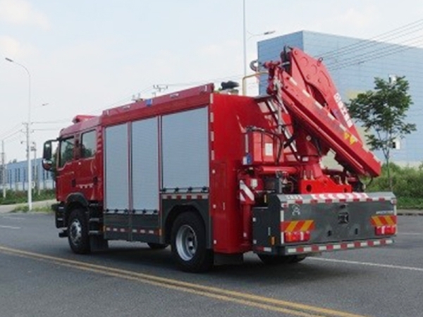 江特牌JDF5130TXFJY90/Z6型抢险救援消防车