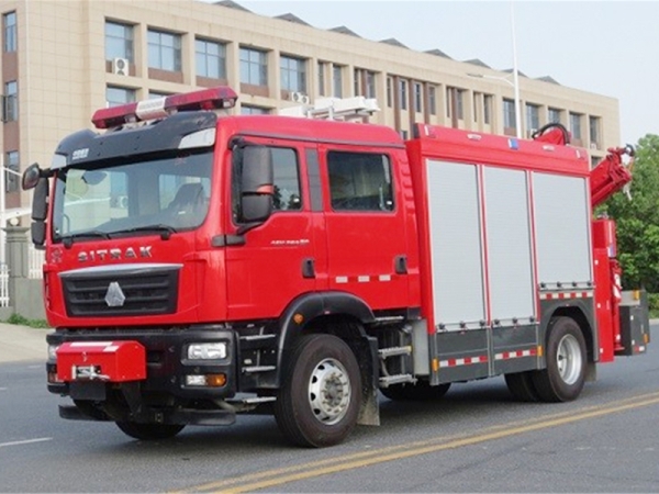 江特牌JDF5130TXFJY90/Z6型抢险救援消防车