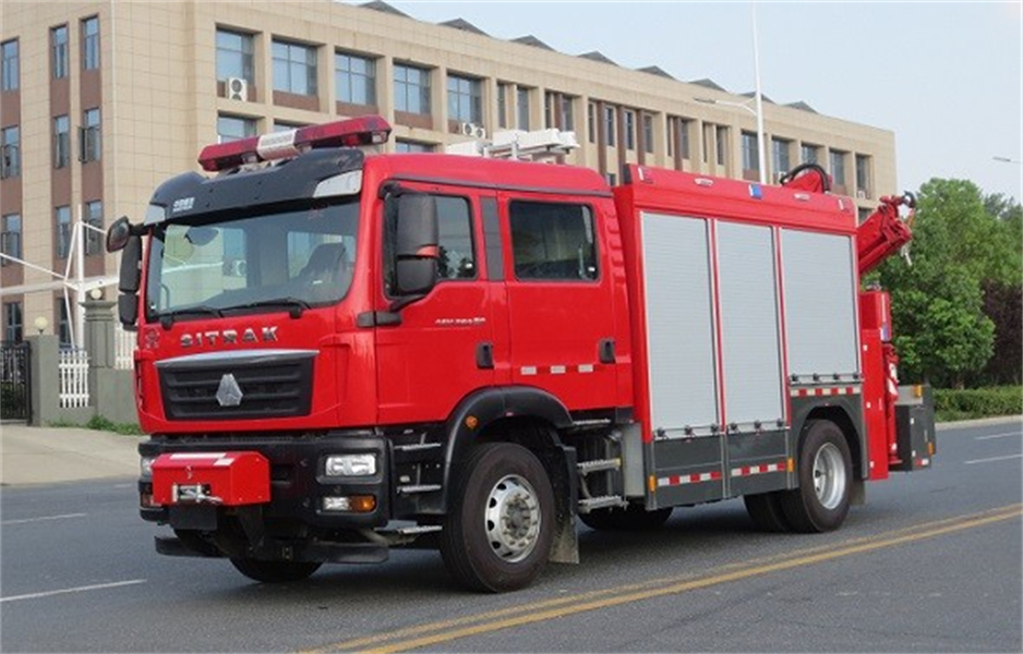 江特牌JDF5130TXFJY90/Z6型抢险救援消防车